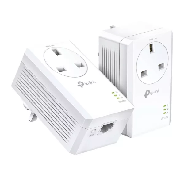 TL-PA7017P KIT AV1000 Gigabit Passthrough Powerline Starter Kit