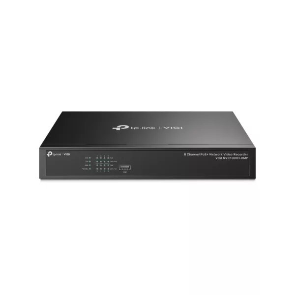 VIGI NVR1008H - 8MP 8 Channel PoE+ Network Video Recorder