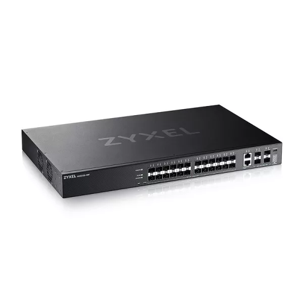 Zyxel XGS2220-30F, L3 Access Switch, 24x1G SFP, 2x10mG RJ45, 4x10G SFP+ Uplink, incl. 1 yr NebulaFle